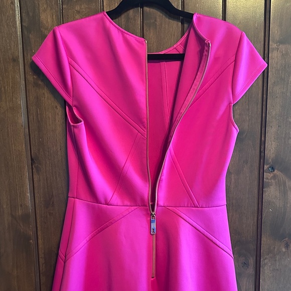 Ted Baker Vibrant Pink Dress - Picture 6 of 7